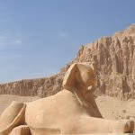 A sphinx of queen Hatshepsut