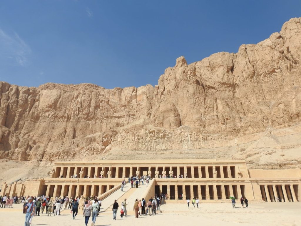 Temple of queen Hatshepsut.