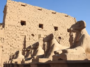 Temple of Karnak in Luxor.