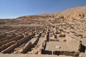 Dier Elmadina in the west bank of Luxor